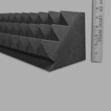 ACOUSTICAL FOAM BASS TRAP – PYRAMID PATTERN